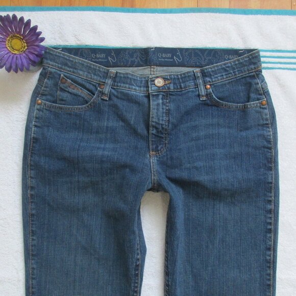 WRANGLER Jeans Mid-Rise Bootcut Denim Size 13/14 - Picture 2 of 8